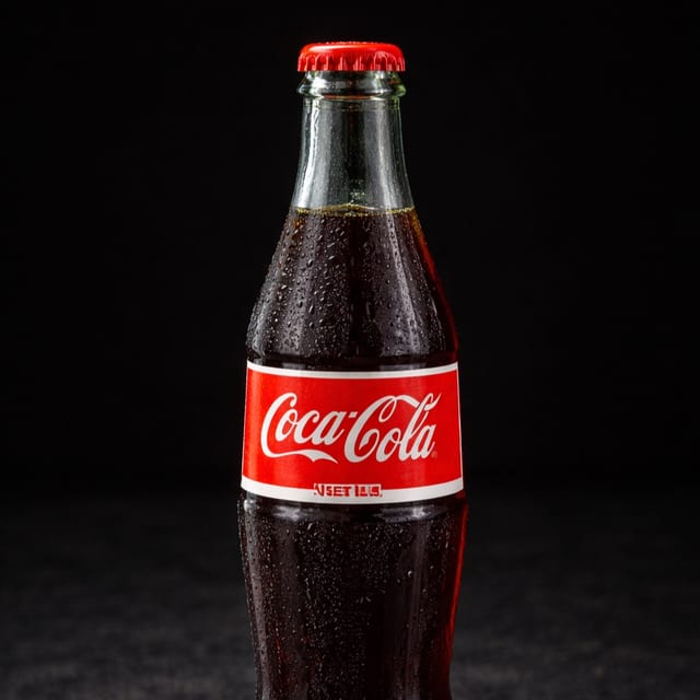 Mexican Coca-Cola (Glass Bottle).
