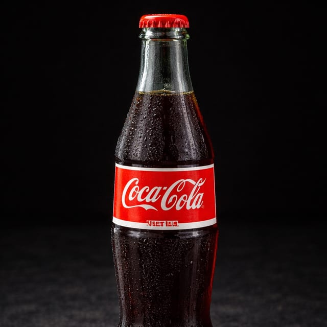 Mexican Coca-Cola (Glass Bottle).