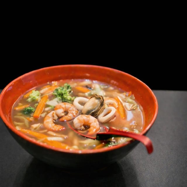 Seafood Udon.